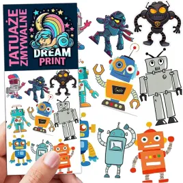 tatuaze-zmywalne-dla-dzieci-dzieciece-robots-wzory-jakosc