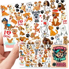 tatuaze-zmywalne-dla-dzieci-dzieciece-psy-dogs-wzory-jakosc