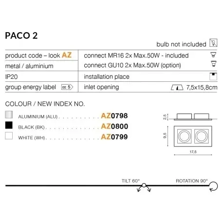 azzardo-az0799-paco-2-wh-wpust-srednica-szerokosc-klosza-9-cm