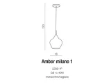 azzardo-az2148-amber-milano-1-stan-nowy