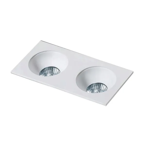 azzardo-az1739-hugo-2-downlight-white