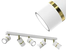 plafon-listwa-eye-spot-tuba-gold-5xgu10-dl-75cm-bialy-gold-percentpercent