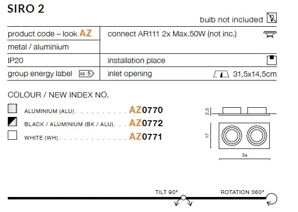 azzardo-az0770-siro-2-alu-wpust-kolor-bialy