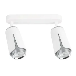 milagro-flower-white-chrome-spot-2xgu10