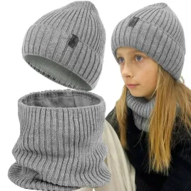 komplet-dzieciecy-czapka-komin-zestaw-na-zime-welniana-merino-52-54-cieply