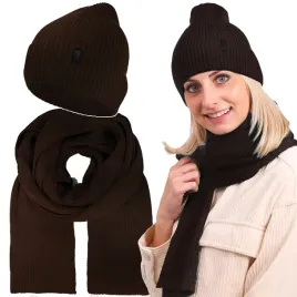 czapka-szal-komplet-damski-zimowy-jesienny-welna-merino-czekoladowy-55-60