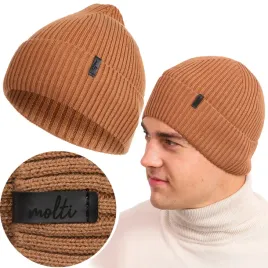 czapka-jesienna-bawelniana-zimowa-meska-beanie-jednowarstwowa-55-60