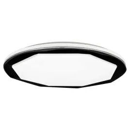milagro-plafon-optima-black-52w-led-o480-mm