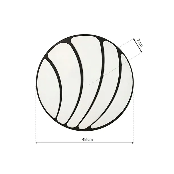 milagro-plafon-shell-white-40w-led-o480-mm-glebokosc-produktu-7-cm