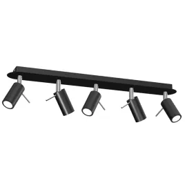 milagro-lampa-sufitowa-preston-black-chrome-5x-mini-gu10