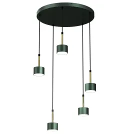 milagro-lampa-wiszaca-arena-green-gold-5xgx53