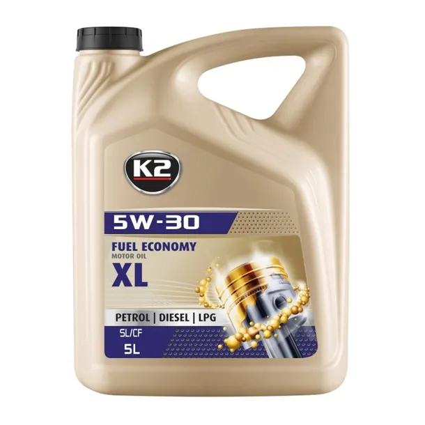 K2 TEXAR 5W30 XL 5L OLEJ SILNIKOWY SYNTETYCZNY