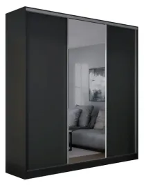 szafa-caspian-3d-180x250-czarna-plyta-szafa-przesuwna-z-lustrem