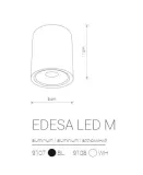 nowodvorski-9107-edesa-led-black-m-waga-z-opakowaniem-1-kg