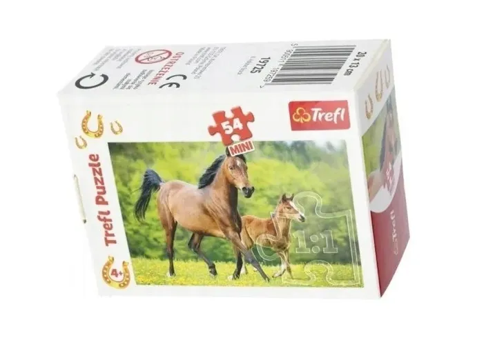 puzzle-54-mini-swiat-koni-2-trefl-trefl