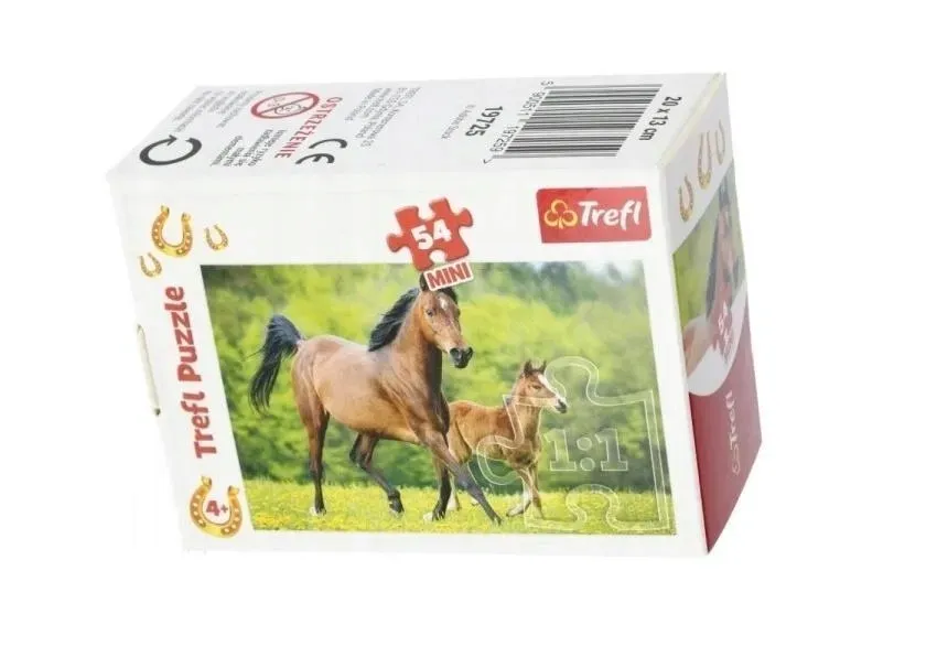 puzzle-54-mini-swiat-koni-2-trefl-trefl