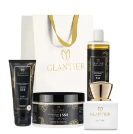 glantier-553-zestaw-perfumy-premium-peeling-olejek-balsam-torba