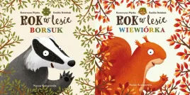 pakiet-2x-rok-w-lesie-borsuk-wiewiorka-emilia-dziubak