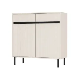 nowoczesna-komoda-ryflowana-2d2sz-100-cm-piaskowy-bez-kosaka-lp-2-kolory