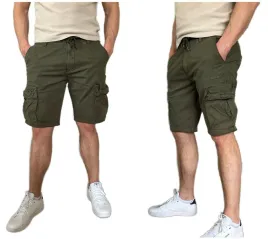 krotkie-spodenki-meskie-bojowki-na-gumie-szorty-zielony-khaki-5790-roz-36