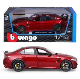 alfa-romeo-giulia-gtam-1-18-bburago-18-11049-czerwony-samochod-sportowy