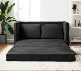 czarna-sofa-podlogowa-z-funkcja-spania