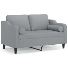 2-osobowa-sofa-z-poduszkami-jasnoszara-120-cm-tkanina