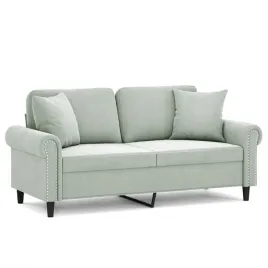 2-osobowa-sofa-z-poduszkami-jasnoszara-140-cm-aksamit