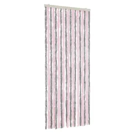 zaslona-przeciwko-owadom-srebrno-rozowa-56x200-cm-szenilowa