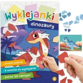 dinozaury-ksiazeczka-do-wyklejania-wyklejanki-dinozaury-ponad-300-naklejek