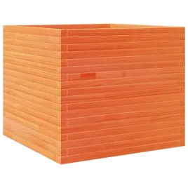 donica-ogrodowa-woskowy-braz-80x80x685-cm-drewno-sosnowe