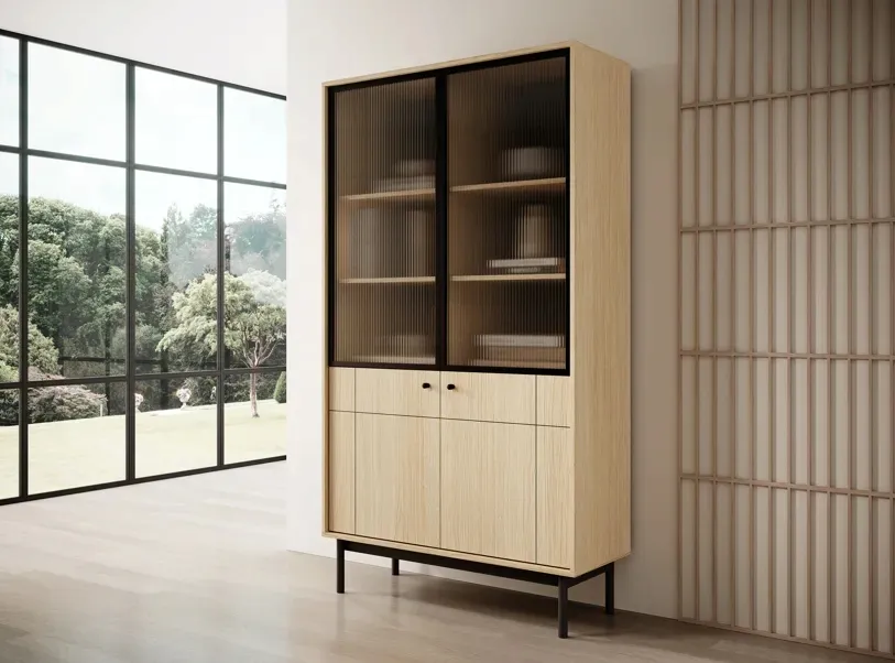 nowoczesna-witryna-2d-103-cm-dab-linea-japi-ps-2-kolory