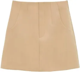 spodnica-trapezowa-pull-bear-mini-bezowa-r-xs