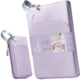 innostyle-zestaw-torba-na-laptopa-13-14-wodoodporna-etui-na-gadzety-fiolet