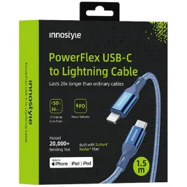 innostyle-kabel-usb-c-lightning-mfi-szybkiego-ladowania-do-iphone-kevlar-2m