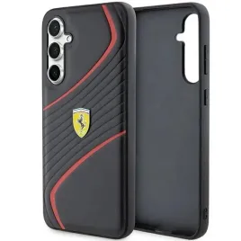 etui-ferrari-twist-metal-logo-na-samsung-galaxy-s23-fe-czarne