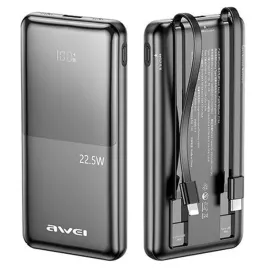 awei-powerbank-p76k-10000mah-22-5wczarny-black-digital-display