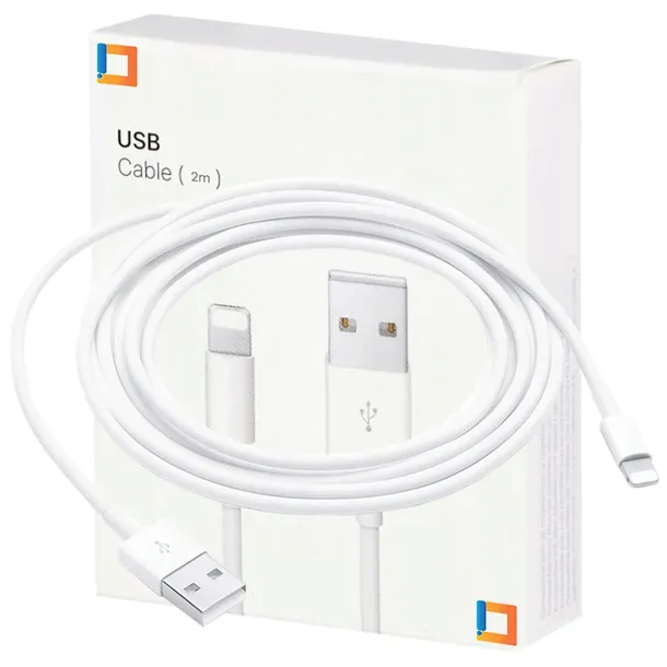 ŁADOWARKA KABEL USB SZYBKIEGO ŁADOWANIA DO LIGHTNING IPHONE 12 13 14 PRO 2M