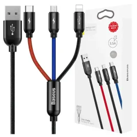 baseus-kabel-przewod-3w1-usb-micro-usb-lightning-usb-c-3-5a-03m-czarny