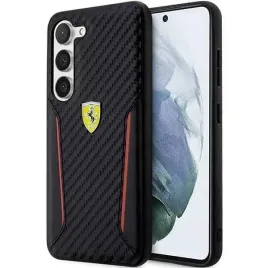 ferrari-pokrowiec-carbon-do-samsung-s23-s916-z-kontrastowymi-krawedziami