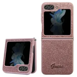 guess-hardcase-do-samsung-galaxy-z-flip5-glitter-script-z-poswietleniem