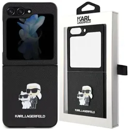karl-lagerfeld-etui-case-obudowa-pokrowiec-do-samsung-galaxy-z-flip5-czarne
