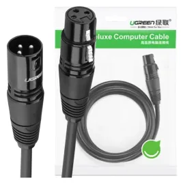 ugreen-przedluzacz-kabel-audio-do-mikrofonu-xlr-meski-zenski-1m