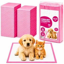 podklady-higieniczne-40x60-rozowe-50szt-mata-dla-psa-kota-zwierzat-chlonne
