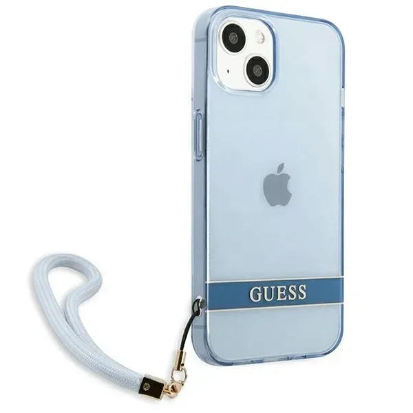 guess-etui-ochranne-hardcase-translucent-strap-do-iphone-13-14-15-6-1-kolor-niebieski