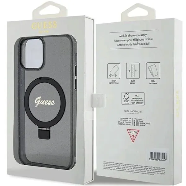etui-guess-ring-stand-script-glitter-do-magsafe-do-iphone-12-12-pro-czarne