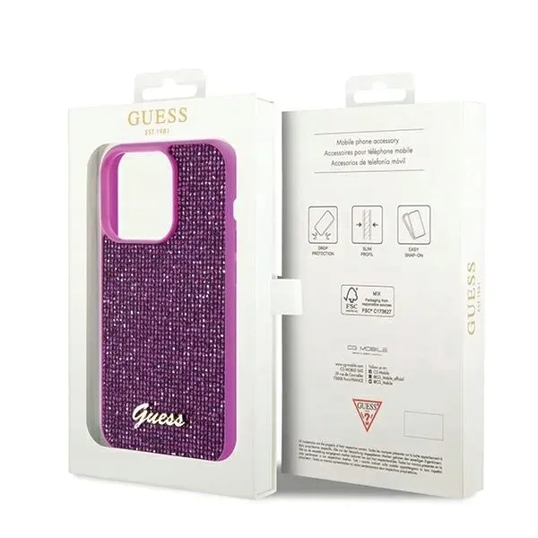 guess-etui-hardcase-do-iphone-14-pro-max-67-z-disco-metal-script
