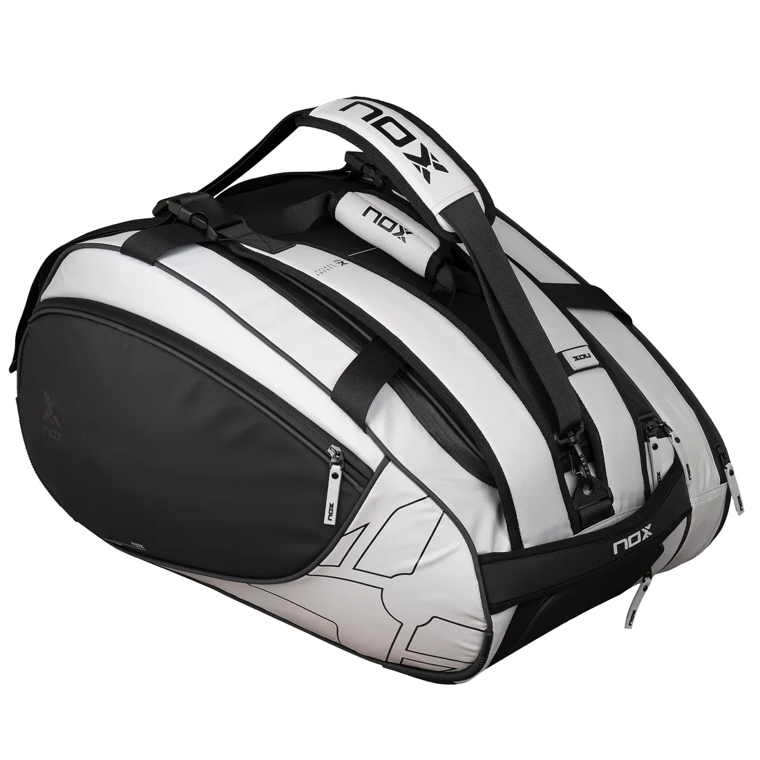 torba-nox-luxury-master-series-black-white-60l-stan-nowy