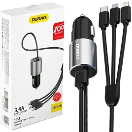 dudao-ladowarka-samochodowa-3w1-usb-34a-kabel-do-lightning-usbc-micro
