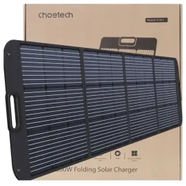 choetech-ladowarka-solarna-200w-panel-przenosny-do-telefonu-czarny